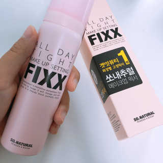 쏘내추럴 올데이 메이크업 픽서 — 5점을 준 리뷰어가 2019년 8월 올린 사용 사진