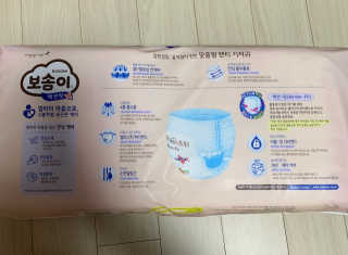 보솜이 액션핏 팬티형 — 5점을 준 리뷰어가 2019년 3월 올린 사용 사진