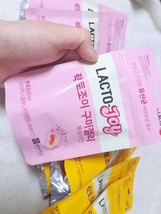 락토조이 구미젤리 복숭아맛 — 3점을 준 리뷰어가 2019년 10월 올린 사용 사진