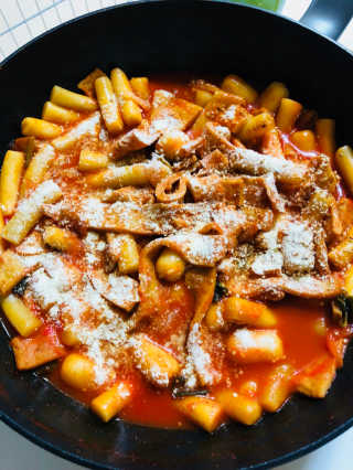 미쓰리떡볶이 just 10 min 패키지 — 5점을 준 리뷰어가 2018년 5월 올린 사용 사진