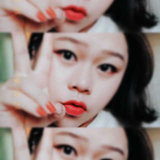 [블랙루즈] 에어 핏 벨벳 틴트 시즌2 中 택1+랜덤1 — 5점을 준 리뷰어가 2018년 10월 올린 사용 사진