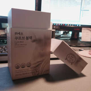 [하우투잇] 뤼에르 쿠르브 블랙 10ml x 30포 총 300ml — 3.5점을 준 리뷰어가 2020년 3월 올린 사용 사진