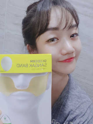 [스케덤] 상악밴드 — 4점을 준 리뷰어가 2019년 7월 올린 사용 사진