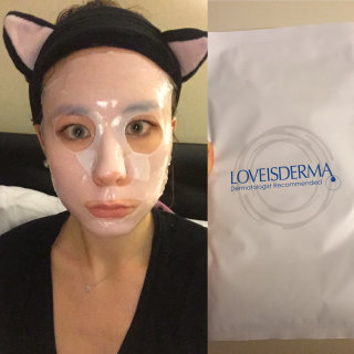 대만LOVEISDERMA LOVEISDERMA 마스크팩 — 5점을 준 리뷰어가 2016년 9월 올린 사용 사진