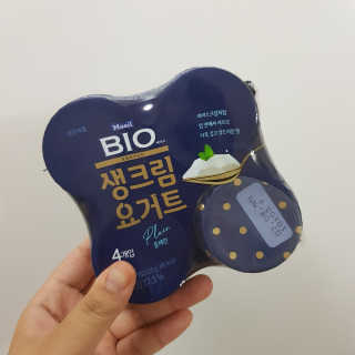 [매일 바이오] 생크림요거트 플레인 12개 + 유자 12개 — 5점을 준 리뷰어가 2019년 6월 올린 사용 사진