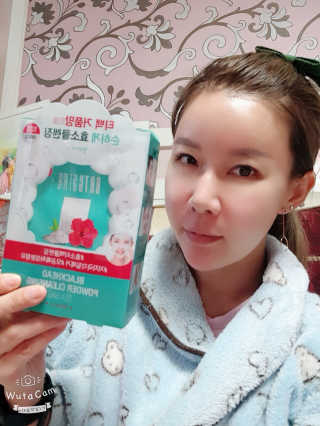 비알티씨 V10 파우더 클렌징 티백 2종 — 5점을 준 리뷰어가 2019년 2월 올린 사용 사진