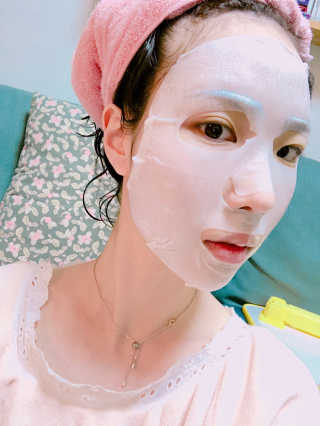 유산균하우스 [프로바이오닉]스킨프로바이오틱스 마스크 10매입 — 4.5점을 준 리뷰어가 2019년 4월 올린 사용 사진