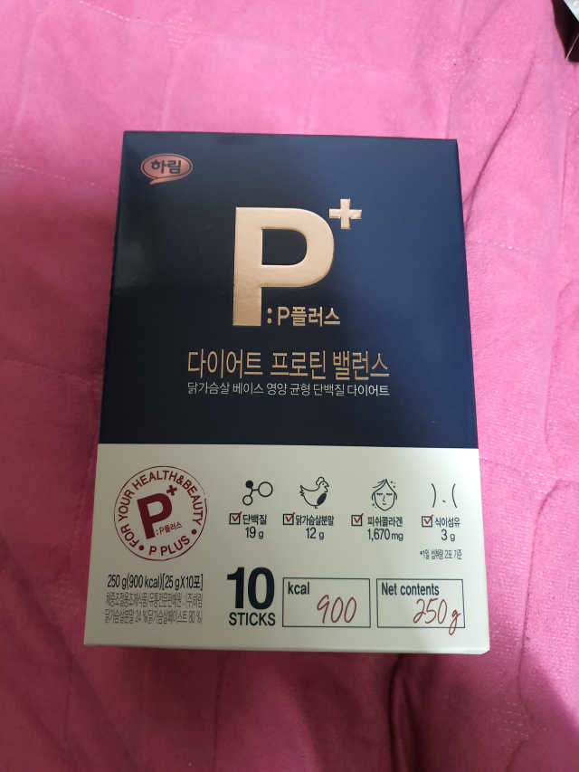 P플러스 다이어트 프로틴 밸런스 리뷰 사진