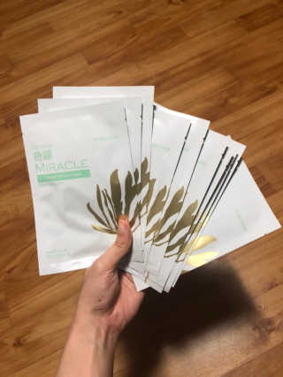 보타메디 씨놀®미라클마스크팩 — 4점을 준 리뷰어가 2019년 1월 올린 사용 사진