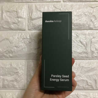 어웨이크어슬립 AwakeAsleep 파슬리씨드 에너지 세럼 — 4.5점을 준 리뷰어가 2019년 4월 올린 사용 사진