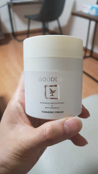 GoodDay Skincare GoodDay 강황크림 50g — 5점을 준 리뷰어가 2019년 12월 올린 사용 사진