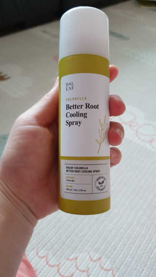 달리프 클로렐라 베러 루트 쿨링 스프레이 100ml — 5점을 준 리뷰어가 2019년 7월 올린 사용 사진