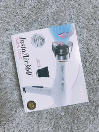 키스뉴욕 인스타에어 360 드라이기 — 5점을 준 리뷰어가 2018년 1월 올린 사용 사진