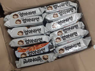 라면 그대로가 제일 맛있는 더엄마라면 — 4점을 준 리뷰어가 2019년 9월 올린 사용 사진