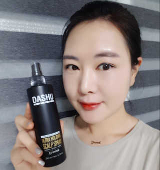 다슈코리아 다슈 데일리 탈모완화 초강력 헤어 스프레이 — 5점을 준 리뷰어가 2017년 7월 올린 사용 사진