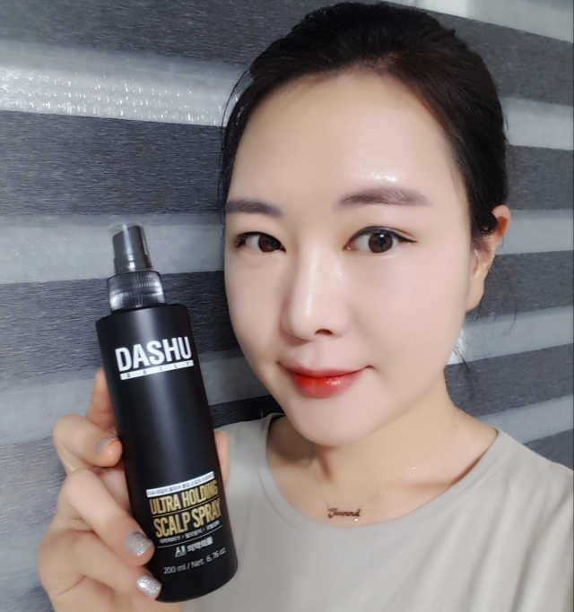 다슈 데일리 탈모완화 초강력 헤어 스프레이 리뷰 사진