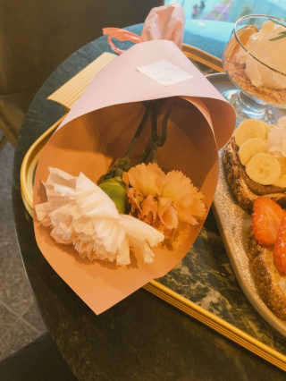 까치화방_판교점 [까지화방_판교점]오픈토스트세트+수제청음료+커피+꽃 — 5점을 준 리뷰어가 2019년 5월 올린 사용 사진