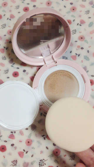 쏘내추럴 커버 픽싱 쿠션 SPF50+/PA+++ — 3.5점을 준 리뷰어가 2016년 10월 올린 사용 사진