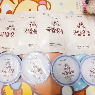 [풀무원] 사골곰탕국밥 황태해장국밥 — 5점을 준 리뷰어가 2018년 6월 올린 사용 사진