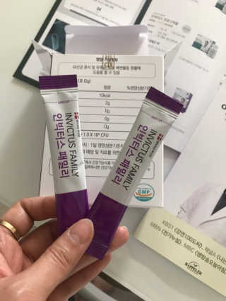 라플레 유해균을 이겨 튼튼한 장으로,  인빅터스 패밀리 — 5점을 준 리뷰어가 2019년 3월 올린 사용 사진