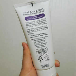 크리미 코스메틱 크리미 소프트 젤 클린저 120ml — 5점을 준 리뷰어가 2018년 5월 올린 사용 사진