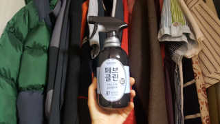 더블유드레스룸 페브클린 500ml — 5점을 준 리뷰어가 2018년 11월 올린 사용 사진