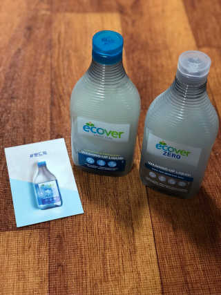 에코버 친환경 주방세제 450ml 무향+카모마일향 — 5점을 준 리뷰어가 2018년 12월 올린 사용 사진