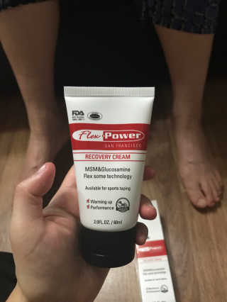 플렉스파워에이더블유에스 리커버리크림 30ml — 5점을 준 리뷰어가 2017년 6월 올린 사용 사진