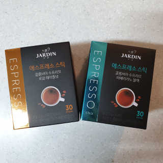 (주)쟈뎅 쟈뎅 에스프레소 스틱 [블랙+헤이즐넛 set] — 5점을 준 리뷰어가 2020년 2월 올린 사용 사진