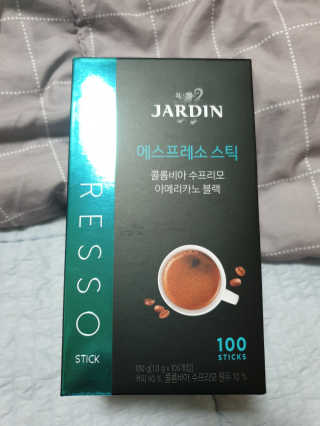 (주)쟈뎅 쟈뎅 에스프레소 스틱 아메리카노 블랙 — 4점을 준 리뷰어가 2018년 10월 올린 사용 사진