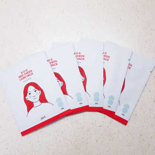 자이엘 S.O.S 레드 칙 케어팩 2 Box — 5점을 준 리뷰어가 2019년 10월 올린 사용 사진
