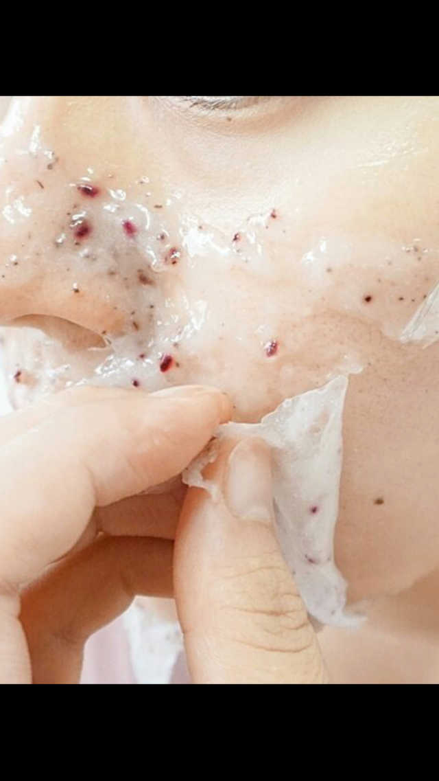 아쿠아밥 모델링 마스크 리뷰 사진