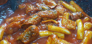 화곡미담 옛날 떡볶이 — 5점을 준 리뷰어가 2020년 3월 올린 사용 사진