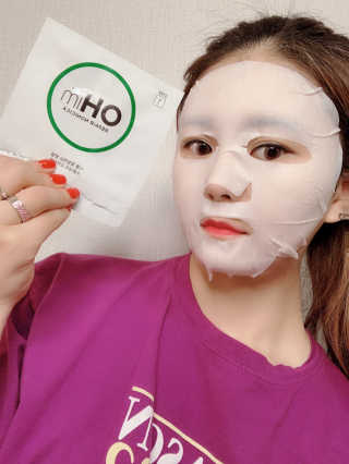 오아이엠 마스크팩 2종 _  꿀보카도 or 노니시카 — 5점을 준 리뷰어가 2019년 5월 올린 사용 사진