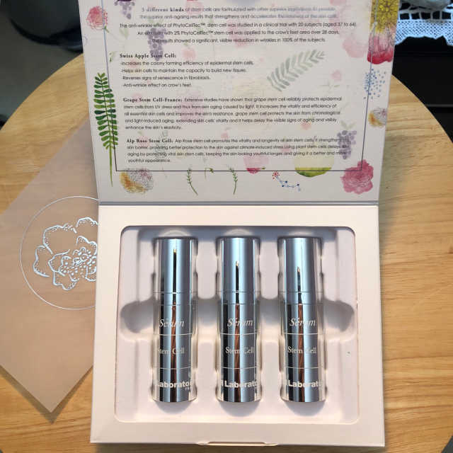 줄기 세포 세럼 리뷰 사진