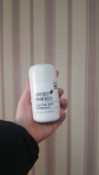 네츄럴굿띵스 퓨어 락토 철분 60일분 — 5점을 준 리뷰어가 2018년 2월 올린 사용 사진