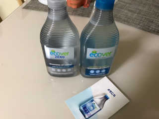 에코버 친환경 주방세제 450ml 무향+카모마일향 — 5점을 준 리뷰어가 2018년 12월 올린 사용 사진