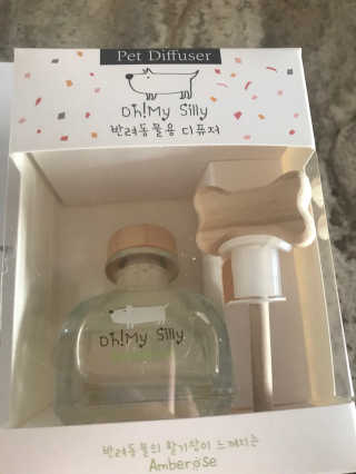 오!마이실리 오마이실리 반려동물 디퓨저 — 5점을 준 리뷰어가 2017년 12월 올린 사용 사진