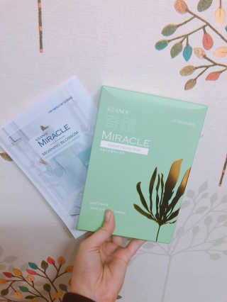 보타메디 씨놀®미라클마스크팩 — 4.5점을 준 리뷰어가 2018년 12월 올린 사용 사진
