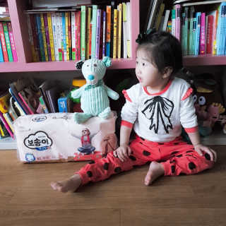 보솜이 액션핏 팬티형 — 4점을 준 리뷰어가 2019년 3월 올린 사용 사진