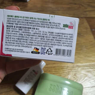 세바메드 클래식 클렌징 바[비누] + 바디로션 15ml — 5점을 준 리뷰어가 2019년 9월 올린 사용 사진