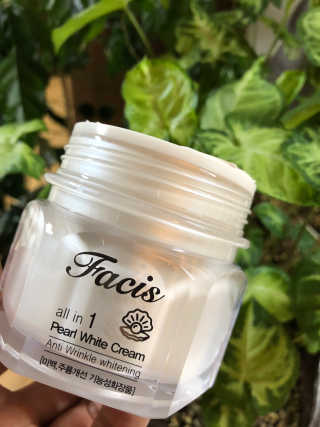 파시스 올인원 진주 화이트닝 크림 100ml — 4.5점을 준 리뷰어가 2018년 11월 올린 사용 사진