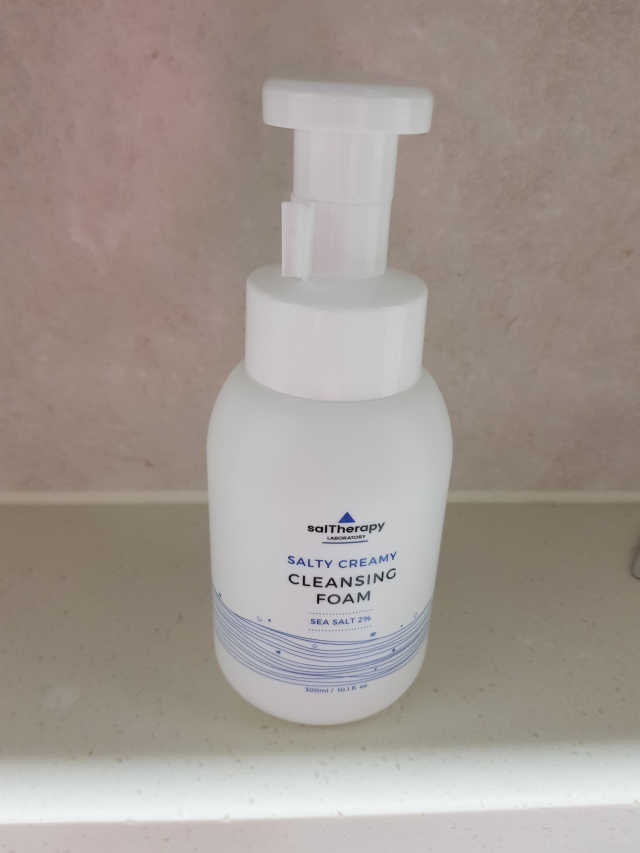 솔티 크리미 클렌징폼 300ml 리뷰 사진