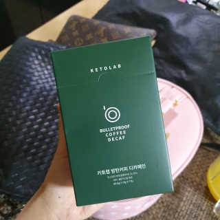 키토랩 방탄커피 디카페인 일주일용 — 2점을 준 리뷰어가 2019년 6월 올린 사용 사진