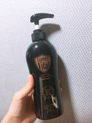 코퍼바이탈 헤어루트 솔루션 샴푸 500ml — 5점을 준 리뷰어가 2018년 9월 올린 사용 사진