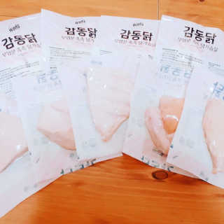 원더그린 염분 무첨가 촉촉 닭가슴살 1kg — 4.33점을 준 리뷰어가 2018년 1월 올린 사용 사진