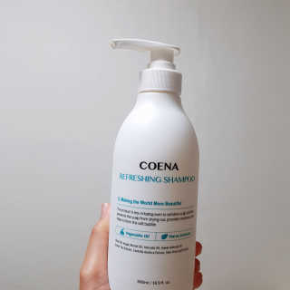 코에나샴푸 500ml — 5점을 준 리뷰어가 2019년 8월 올린 사용 사진