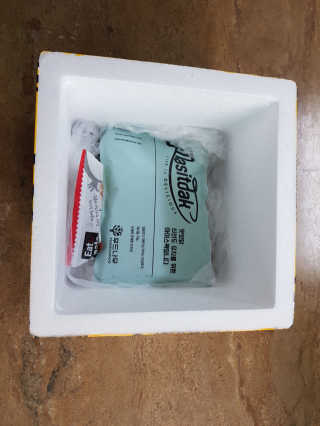 랭킹닭컴 잇메이트 닭가슴살 스테이크 혼합 1kg — 5점을 준 리뷰어가 2020년 1월 올린 사용 사진