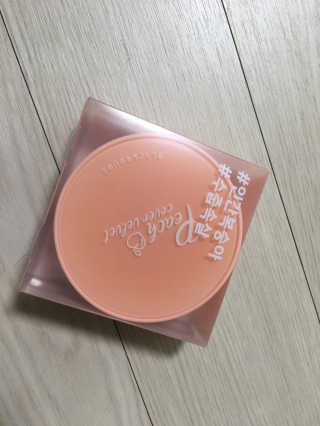 [블랙루즈] 피치 커버 벨벳 쿠션 2종 중 택1 — 4점을 준 리뷰어가 2019년 10월 올린 사용 사진
