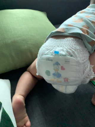 보솜이 액션핏 팬티형 — 5점을 준 리뷰어가 2019년 4월 올린 사용 사진